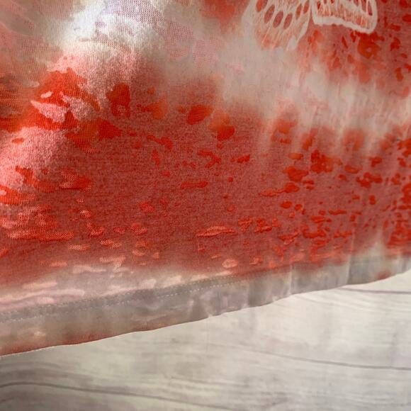 FRESH Red White Blue Butterfly Top Jeweled Stars and Stripes Size 1X - Picture 10 of 15